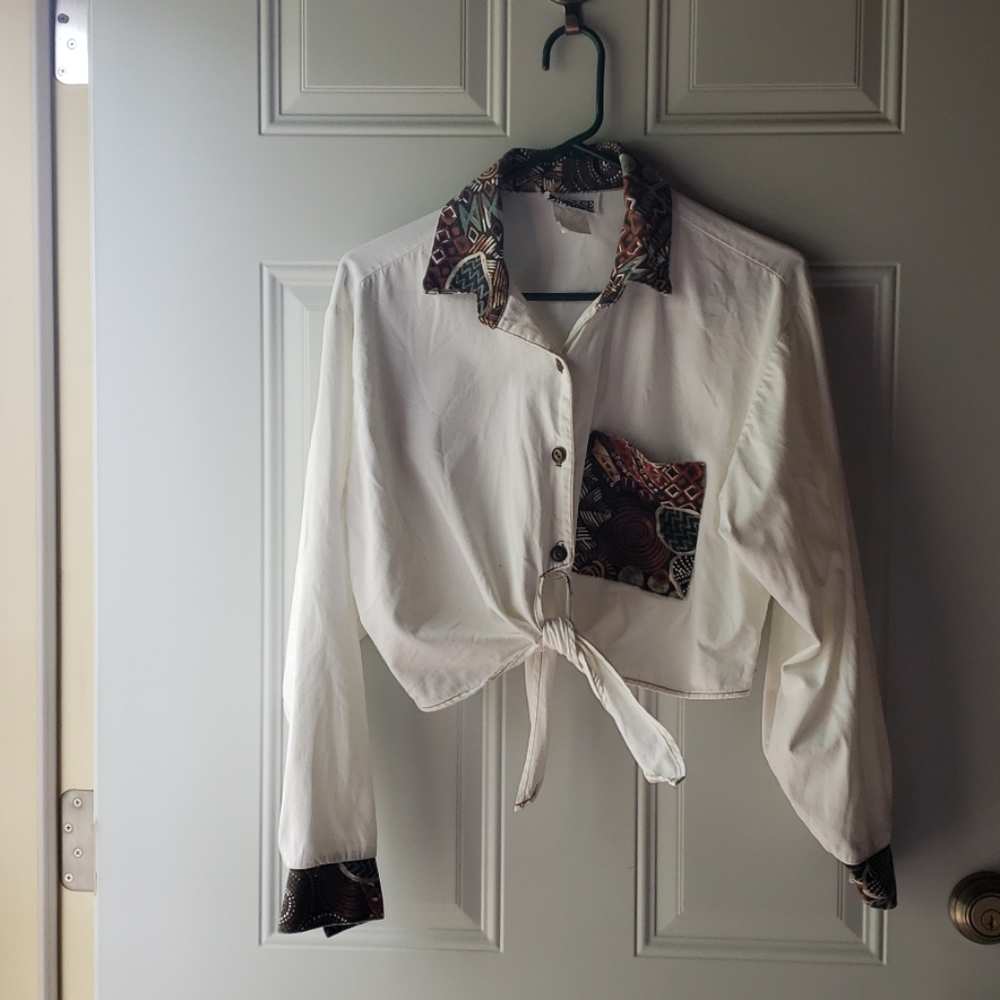 Western crop top